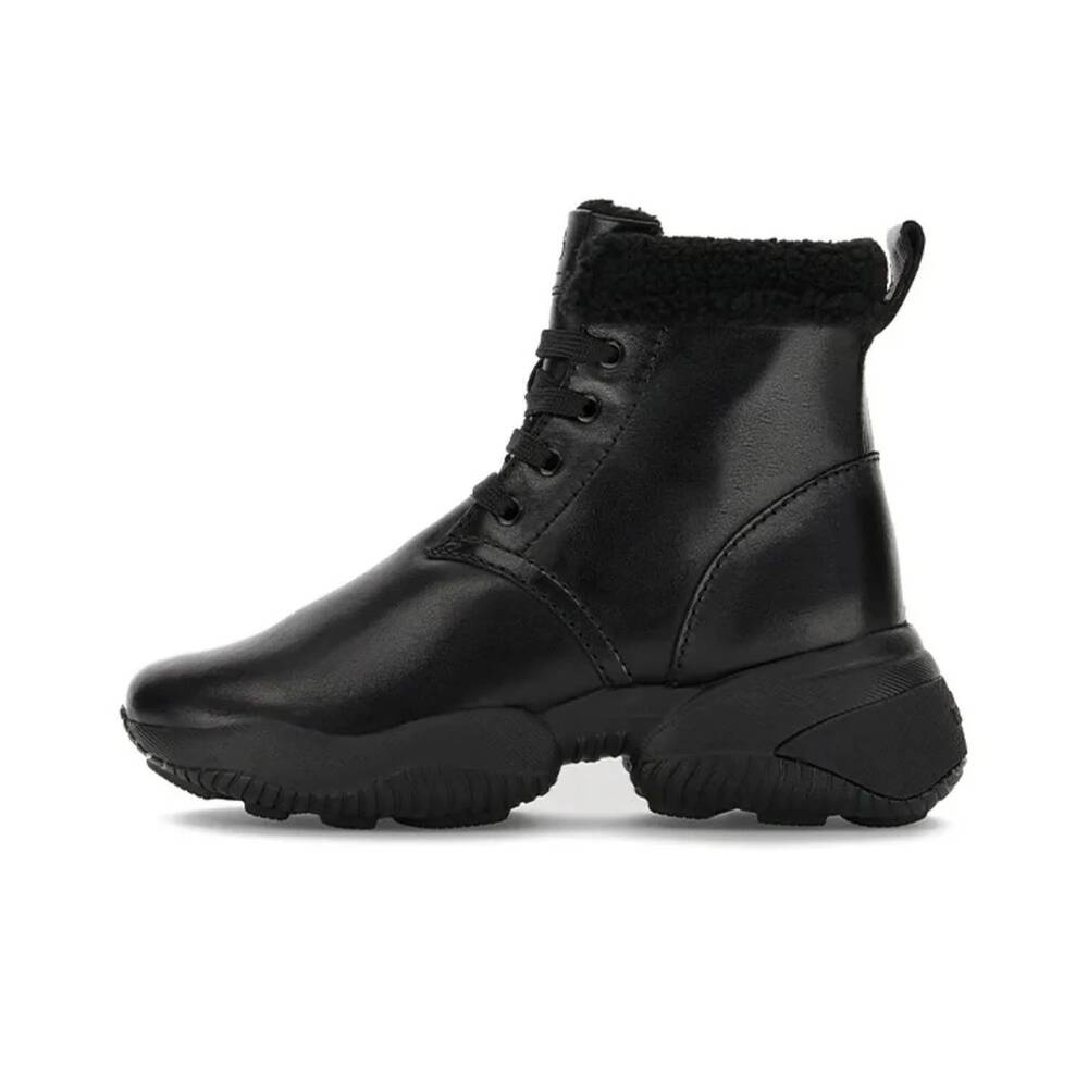 NEW HOGAN women's interaction ankle boots in black
